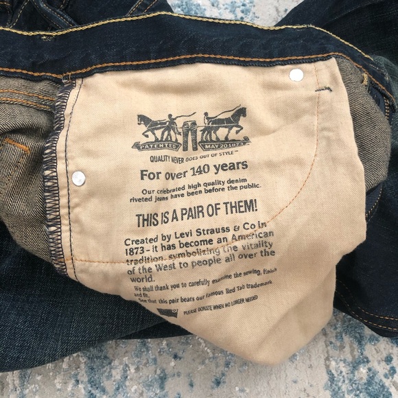 NWOT Men’s Levi’s 505 Jeans - Picture 4 of 4